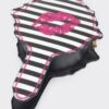 Lips Hair Brush Clutch – Lip-Motif Structured Design