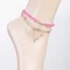 Multi Link Chain Anklet – Layered Chain Detail
