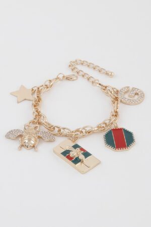 Killer Bee Charm Bracelet – Stackable Bee Accent