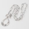 Teardrop Toggle Necklace – 16 inch Chain