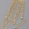 Mama Lined Multi-Chain Necklace – 16 inch