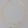 Mama Lined Multi-Chain Necklace – 16 inch