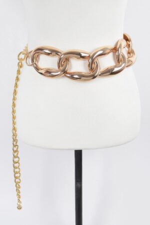 Oversized Link Chain Belt for Plus Sizes – Iron Links