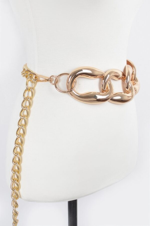 Oversized Link Chain Belt for Plus Sizes – Iron Links