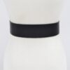 Plus-Size Rhinestone Square Buckle Belt