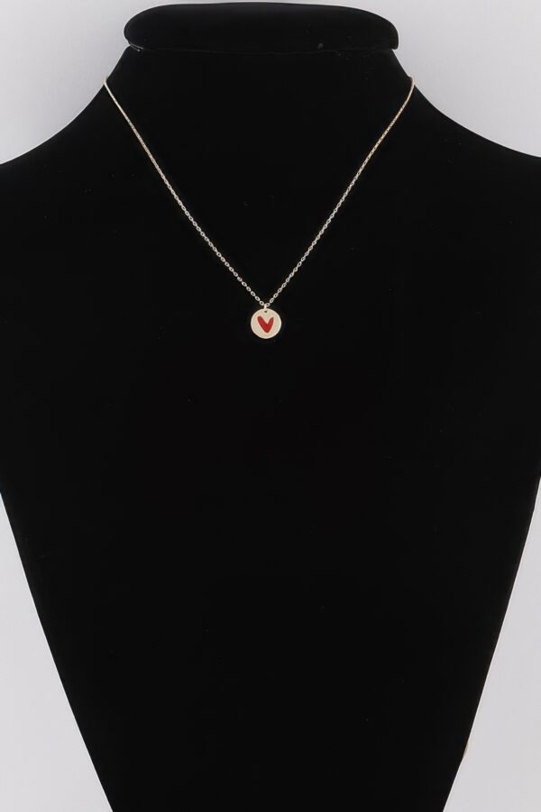 Heart Pendant Necklace – Delicate 16-inch Chain