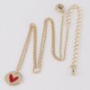 Heart Pendant Necklace – Delicate 16-inch Chain