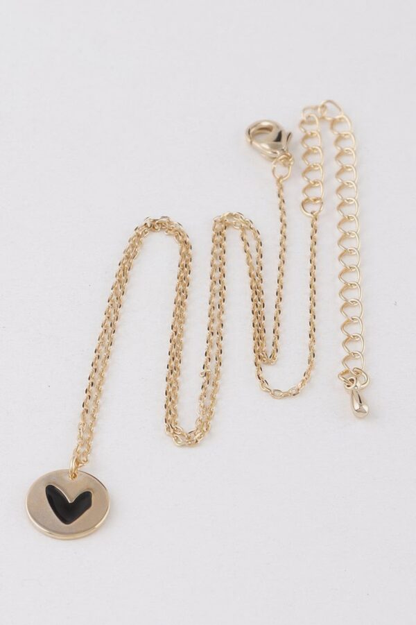 Heart Pendant Necklace – Delicate 16-inch Chain