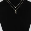 Inverted Shape Pendant Necklace – Geometric Accent