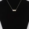Minimal Shape Bar Pendant Necklace – 16 inch