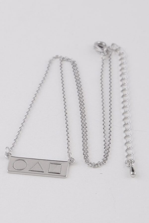 Minimal Shape Bar Pendant Necklace – 16 inch