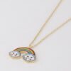 Happy Rainbow Necklace – Colorful Pendant for Layering