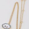 Happy Cloud Pendant Necklace – Playful Charm