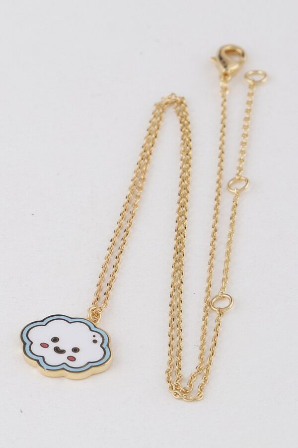 Happy Cloud Pendant Necklace – Playful Charm