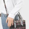 Mini Tote Bag with Scarf Handle – Multi Color