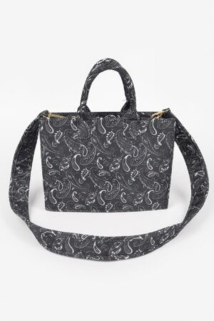 Bandana Medium Canvas Tote with Wide Strap