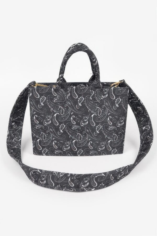 Bandana Medium Canvas Tote with Wide Strap