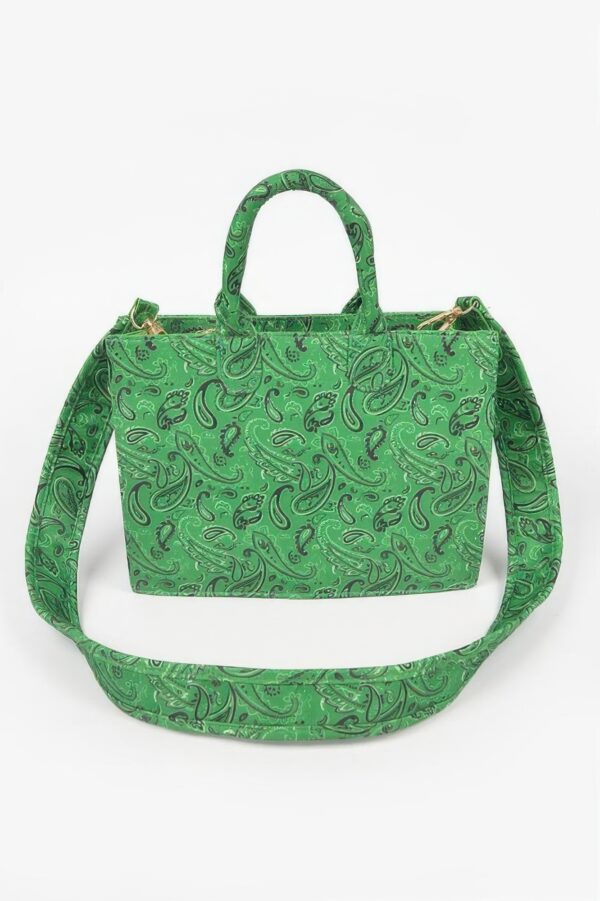 Bandana Medium Canvas Tote with Wide Strap