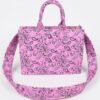 Bandana Medium Canvas Tote with Wide Strap