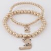 Mini Mama Bear Bracelet – Delicate Stackable Charm