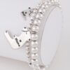 Mini Mama Bear Bracelet – Delicate Stackable Charm