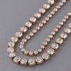 Double Rhinestone Choker Necklace – Sparkling Collar