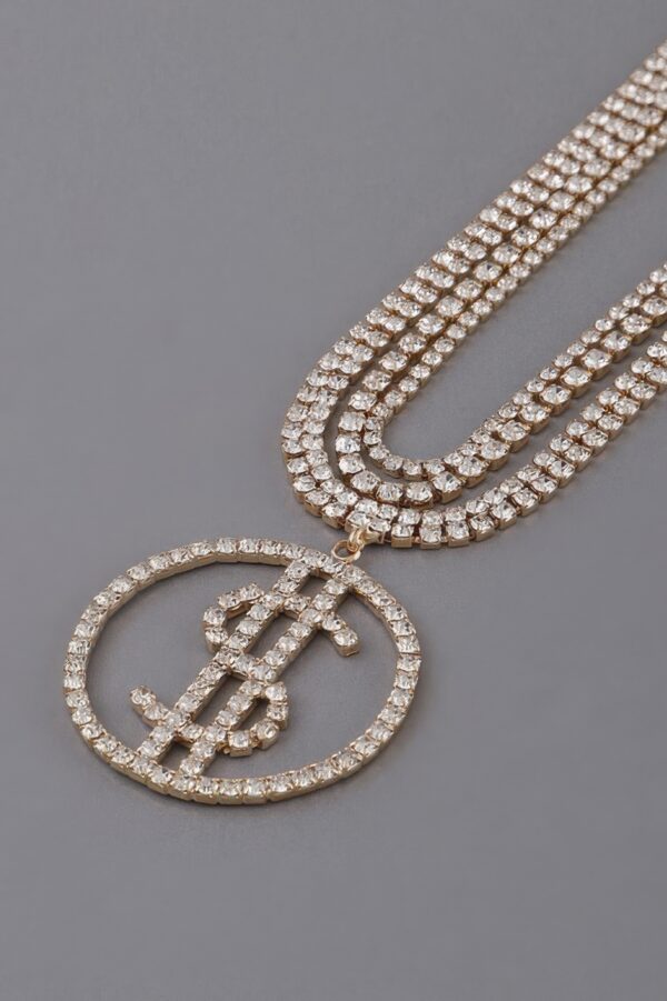 Big Money Choker Necklace – Bold Silhouette