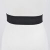 Heart Rhinestone Buckle Elastic Waist Belt