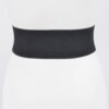 Big Metal Buckle Elastic Belt – 3 in Wide
