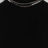 Layered Textured Bead and Chain Choker Necklace