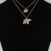Mini N Mama Bear Necklace – Double Bear Charm
