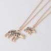 Mini N Mama Bear Necklace – Double Bear Charm