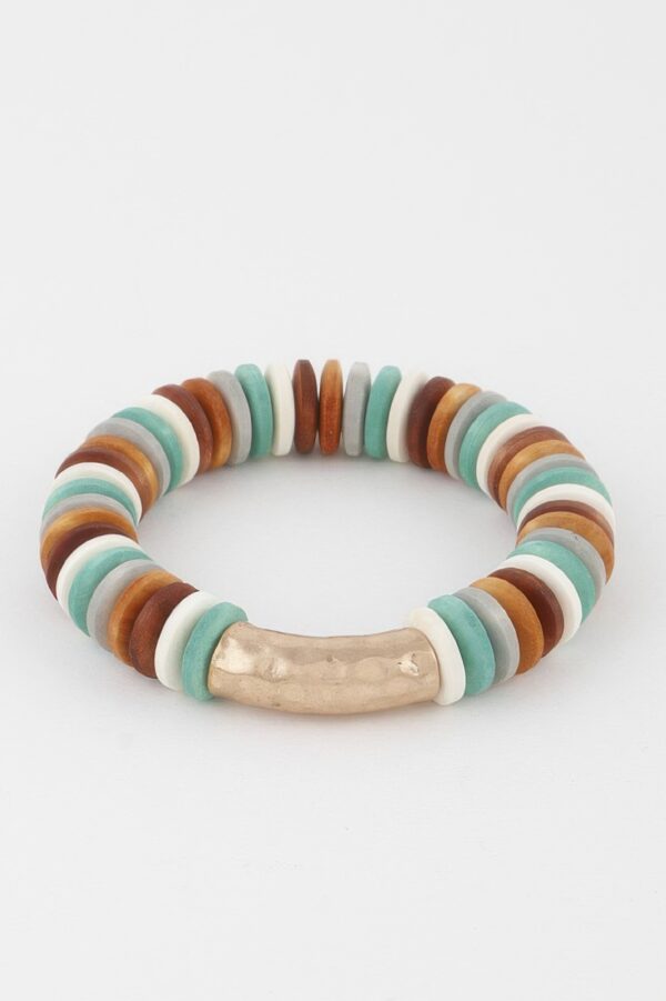 Multi Layered Bracelet – Textured Stack Design