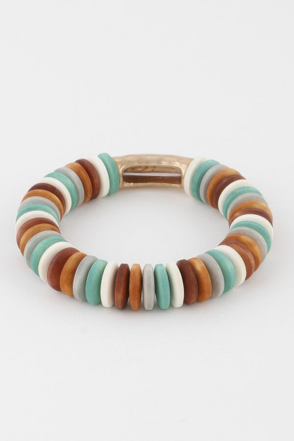 Multi Layered Bracelet – Textured Stack Design
