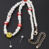 Smiley Love Necklace – Delicate Smiley Pendant, 16 inch Chain