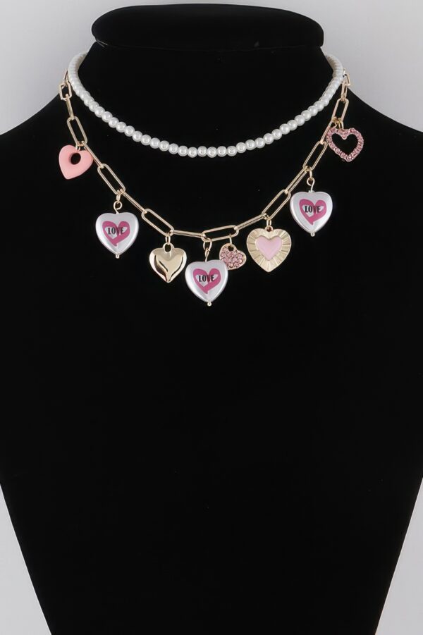 Delicate Heart Charm Necklace – Layering Pendant