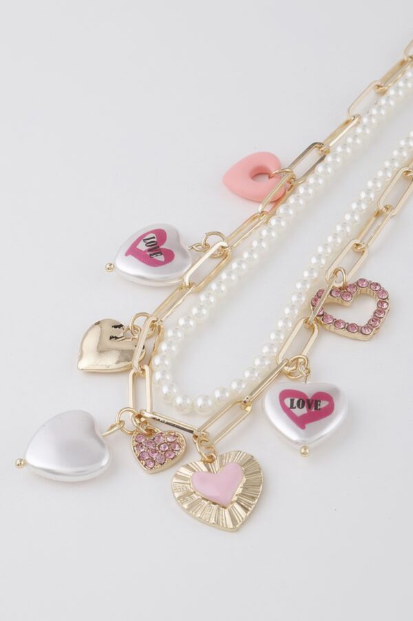 Delicate Heart Charm Necklace – Layering Pendant