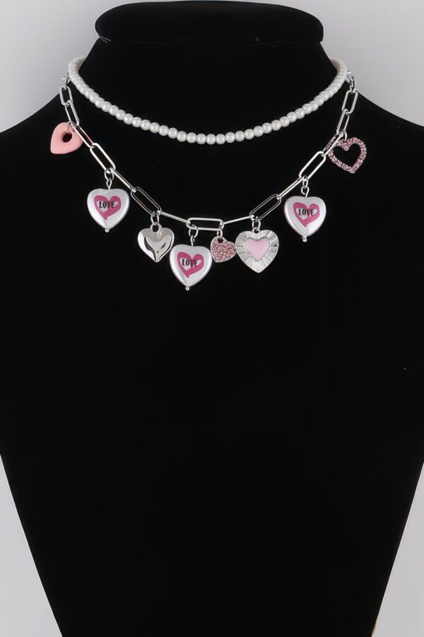 Delicate Heart Charm Necklace – Layering Pendant