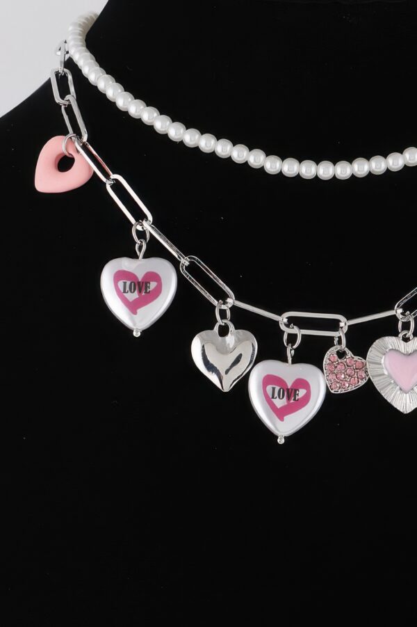 Delicate Heart Charm Necklace – Layering Pendant