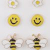 Spring Time Stud Earrings Set – Playful Details