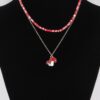 Mushroom Duo Necklace – Double Mushroom Pendant