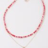 Mushroom Duo Necklace – Double Mushroom Pendant