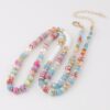 Layered Multi-Bead Necklace – 24 Inch