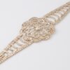 Jeweled Flower Choker Necklace – Sparkling Floral Accent