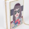Acrylic Box Clutch – Polished Structured Evening Bag