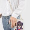 Acrylic Box Clutch – Polished Structured Evening Bag