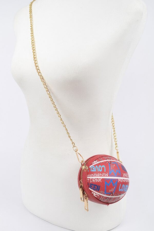 Graffiti Mini Basketball Bag – Street Art Accent