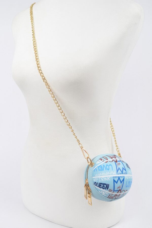 Graffiti Mini Basketball Bag – Street Art Accent