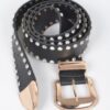 Multi-Metal Rhinestone Trim Plus Size Belt