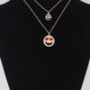 Heart Eyes Emoji Pendant Necklace – Playful Layering Charm